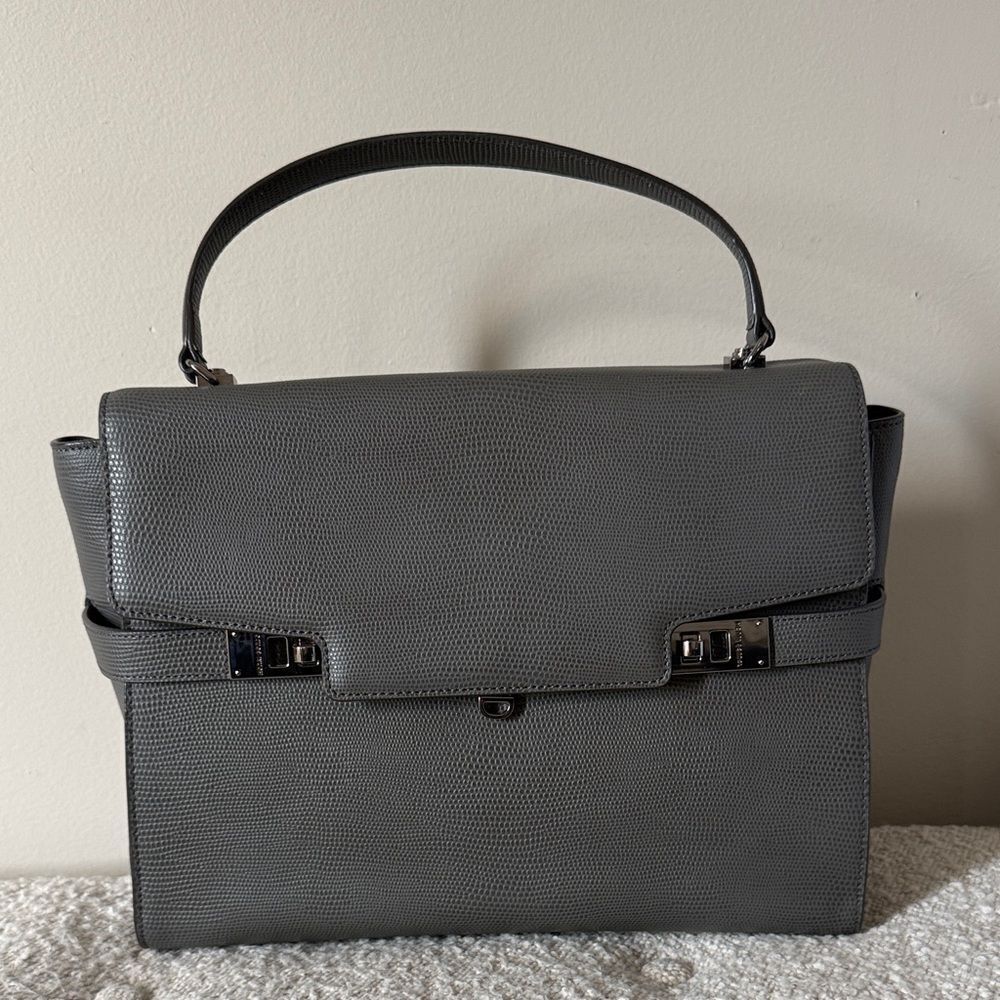 Henri Bendel Gray Handbag